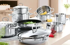 Silit Topf-Set TOSKANA 10-teilig Edelstahl 18/10