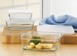 SIMAX Vorratsdose/ Vorratsschale eckig mit Deckel 1000 ml