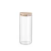 SIMAX Vorratsglas mit Holzdeckel 1500 ml Sicherheitsglas transparent