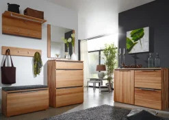 Sitzkissen VICENZA 79 x 4 cm Strukturstoff anthrazit