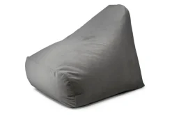 Sitzsack SMOOTH 100 x 85 cm grau