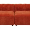 Sofa 2-Sitzer CLUB HOUSE 2-Sitzer aperolrot