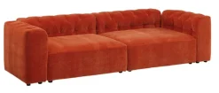 Sofa 2-Sitzer CLUB HOUSE 2-Sitzer aperolrot