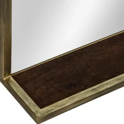 Spiegel GOLDEN BATH 62 x 66 cm Braun