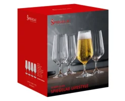 SPIEGELAU Bierglas LIFE STYLE 4er Set 440 ml Kristallglas