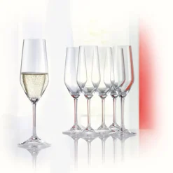 SPIEGELAU Chamapgnerglas STYLE 4er Set 240 ml Kristallglas