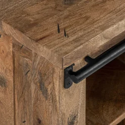 Spiegelschrank DICKENSON 68 x 64 cm Mango massiv