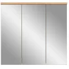 Spiegelschrank GRADO 80 x 75 cm Eiche