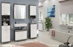 Spiegelschrank SCOUT 60 x 79 cm grau