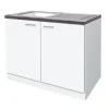 Spülenunterschrank PETE weiß
