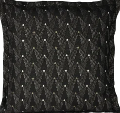 SPRÜGEL Kissenhülle HOMEY TREE 40x40 cm Schwarz,Goldfarbig