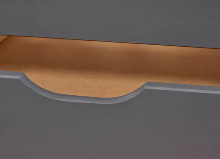 Stauraum-/Funktionsbett ANDRE 90 x 200 cm grau