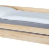Stauraum-/Funktionsbett DAN 90 x 200 cm braun