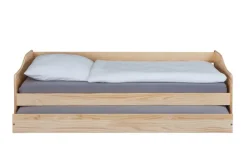 Stauraum-/Funktionsbett DAN 90 x 200 cm braun