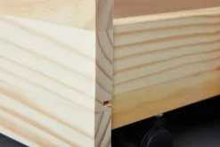 Stauraum-/Funktionsbett DAN 90 x 200 cm braun