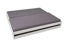 Stauraum-/Funktionsbett JANNES 90 x 200 cm weiß