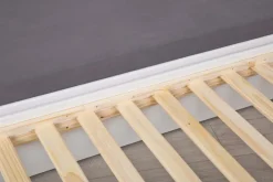 Stauraum-/Funktionsbett JANNES 90 x 200 cm weiß