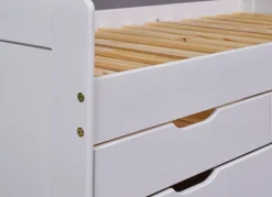 Stauraum-/Funktionsbett MARKUS 90 x 200 cm weiß