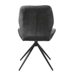 Stuhl VERMONT grau/schwarz