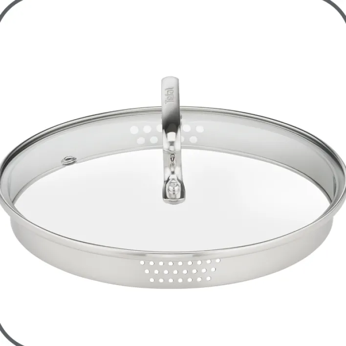 TEFAL Kochtopfset DUETTO Edelstahl 7-teilig Edelstahl