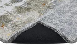 Teppich ALMONTE 120 x 170 cm creme/senfgelb