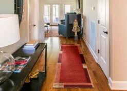 Teppich MANALI 80 x 200 cm rot