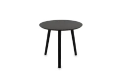 Tisch 2er-Set VILANA Ø 50 cm/Ø 45 cm schwarz