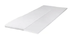 Topper DORMIPUR 180 x 200 cm weiß