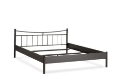 TRAUMWERKSTATT Metallbettgestell SVENJA 140 x 200 cm schwarz
