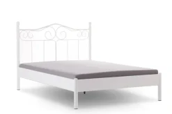 TRAUMWERKSTATT Metallbettgestell PALERMO 140 x 200 cm weiß