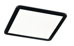 TRIO LED Badlampe CAMILLA 40 x 40 cm schwarz