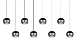 TRIO LED Balkenpendel TRS ORBIT 150cm nickelfarbig