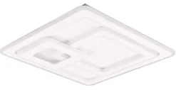 TRIO LED Deckenlampe MITA 51 x 51 cm weiß