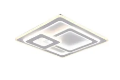 TRIO LED Deckenlampe MITA 51 x 51 cm weiß