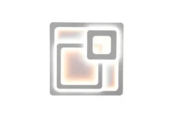 TRIO LED Deckenlampe MITA 51 x 51 cm weiß