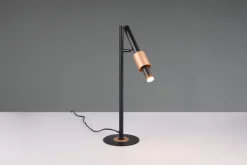 TRIO LED Tischlampe TRS IKARIS schwarz
