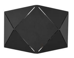 TRIO LED Wandleuchte ZANDOR 18 cm schwarz