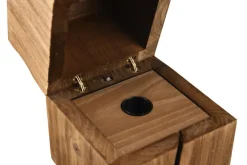 TRIO Retrofit LED Tischlampe TREASURE 12 x 12 cm naturfarbig