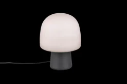 TRIO Retrofit Tischlampe STEEN 27 cm schwarz