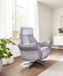 TV-Sessel 8010133 Stoffbezug Grau