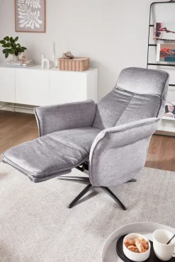 TV-Sessel 8010133 Stoffbezug Grau