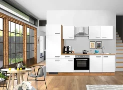 Unterschrank Avila Magnolia matt/Lancelot Oak ca. 60cm