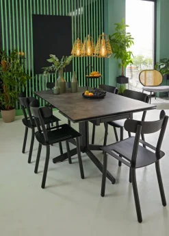 Vase 20 cm Eisen grün