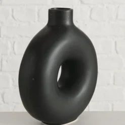 Vase LANYO 20 cm schwarz