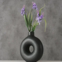 Vase LANYO 20 cm schwarz