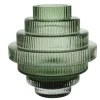 Vase STAIRS 17,5 cm grün