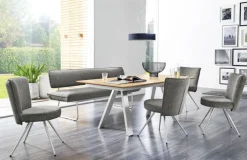 VENJAKOB Esszimmerbank IMPULS Alicante grau