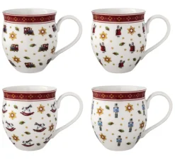 Villeroy & Boch Becher-Set TOY'S DELIGHT Bone China 4-tlg.