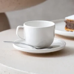 Villeroy & Boch Kaffeetasse AFINA Porzellan weiß