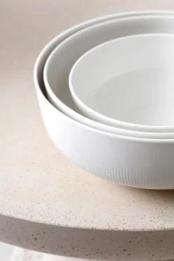 Villeroy & Boch Schüssel AFINA 24 cm Porzellan weiß